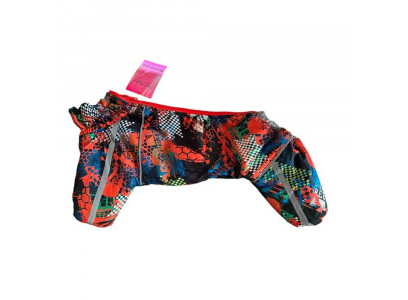 Комбинезон Pet Fashion (Пет Фешн) Gu021 Форсаж 10 Мальчик Мех Терракот