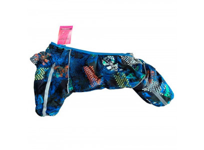 Комбинезон Pet Fashion (Пет Фешн) Gu03 Форсаж 12 Девочка Мех Синий