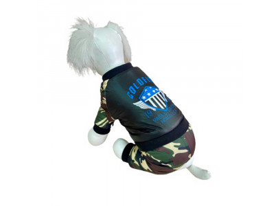 Комбинезон Pet Fashion (Пет Фешн) Wh008 Охотник S Подклад Флис