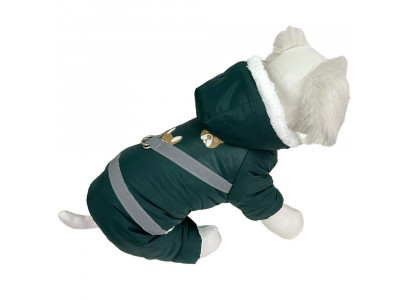Комбинезон Pet Fashion (Пет Фешн) Для Собак Мелких Пород Шлейка Pet Dog Xxl Мех Зеленый