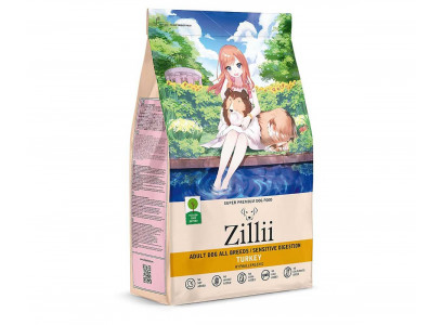 Сухой Корм Zillii (Зиллии) Для Собак с Чувствительным Пищеварением Индейка Adult Dog Sensitive Digestion  800г 5658070 