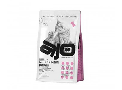 Сухой Корм Ajo (Аджо) Для Котят Индейка 400г (1*24) 