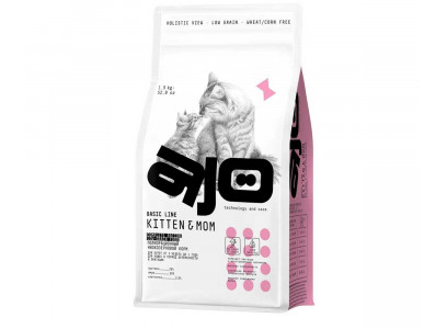 Сухой Корм Ajo (Аджо) Для Котят Индейка 1,5кг (1*6) 