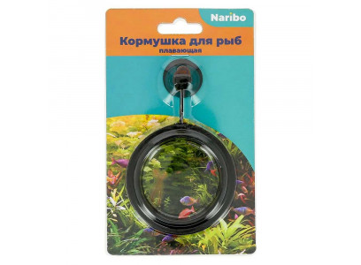 Кормушка Naribo (Нарибо) Круглая На Присоске Nr-662500 Пластик