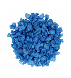 Грунт Zoo One (Зоо Уан) 15-0006 Синий/Сапфир Крашеный 5-10мм 1кг Природный