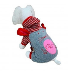 Комбинезон Pet Fashion (Пет Фешн) Для Собак Mouse Baby 10 Мех Серый