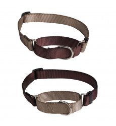 Ошейник-Мартингейл Для Собак Мелких и Средних Пород Brava (Брава) №25 Нейлон Широкий 25мм Обхват 44-70см Арт726