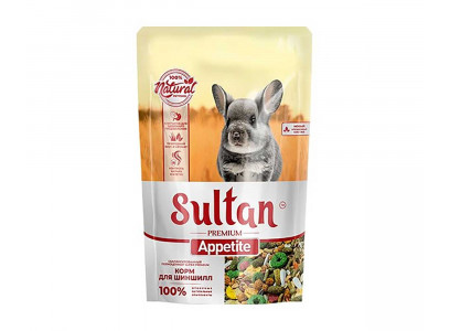 Корм Sultan (Султан) Appetite Для Шиншилл 700г (1*8) 