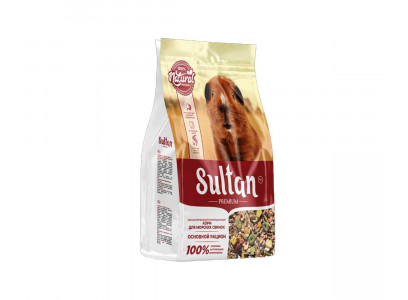 Корм Sultan (Султан) Для Морских Свинок Основной Рацион (1*18) Пленка 400г 