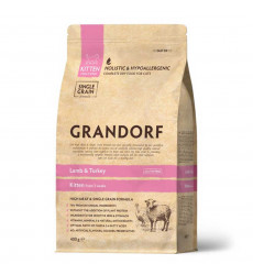 Сухой Корм Grandorf (Грэндорф) Kitten Lamb&Turkey Для Котят Ягненок и Индейка 400г 1195