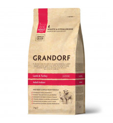 Сухой Корм Grandorf (Грэндорф) Cat Indoor Lamb&Turkey Для Домашних Кошек Ягненок и Индейка 2кг 1225