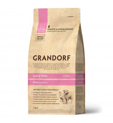 Сухой Корм Grandorf (Грэндорф) Kitten Lamb&Turkey Для Котят Ягненок и Индейка 2кг 1201
