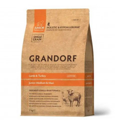 Сухой Корм Grandorf (Грэндорф) Junior Lamb&Rice Для Щенков Ягненок и Индейка 3кг 0891  
