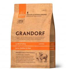 Сухой Корм Grandorf (Грэндорф) Junior Lamb&Rice Для Щенков Ягненок и Индейка 3кг 0891