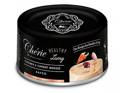 Консервы Pettric Cherie (Петтрик Шери) Для Кошек Курица и Морковь Мусс 80г 602122 