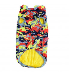 Куртка Жилет Pet Fashion (Пет Фешн) Камуфляж 30 Мех Мультиколор