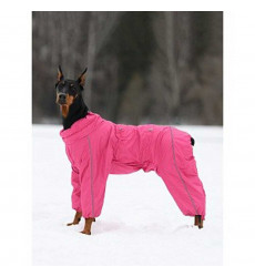 Комбинезон Osso Fashion (Оссо Фешн) Для Собак Утепленный Флисом Р 45 2 Девочка Фуксия Кзф 1030