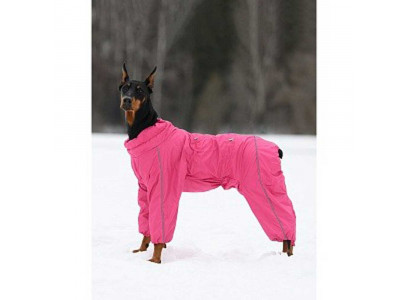 Комбинезон Osso Fashion (Оссо Фешн) Для Собак Утепленный Флисом Р 45 2 Девочка Фуксия Кзф 1030