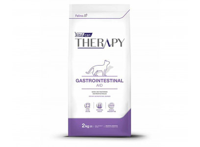 Лечебный Сухой Корм Vitalcan (Виталкан) Для Кошек При Заболеваниях ЖКТ Therapy Feline Gastrointestinal Aid 2кг 