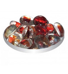 Грунт Для Аквариума Triton (Тритон) Стеклянный №118 Плоский Кошачий Глаз Красный 170г
