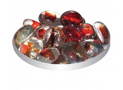 Грунт Для Аквариума Triton (Тритон) Стеклянный №118 Плоский Кошачий Глаз Красный 170г
 