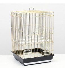 Клетка Для Птиц Brava (Брава) 1902-G Золото 40*40*59см /6/ 