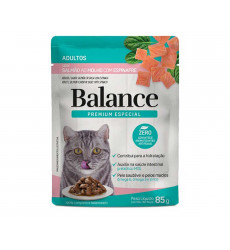 Влажный Корм Balance (Бэланс) Cat Для Кошек Лосось и Шпинат в Соусе (1*18) 85г 95142