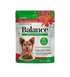 Влажный Корм Balance (Бэланс) Dog Для Собак Говядина, Морковь и Горошек в Соусе 85г 95272