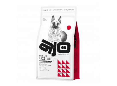 Сухой Корм Ajo (Аджо) Для Собак Крупных Пород Оленина, Индейка и Гречка 2кг (1*5) 