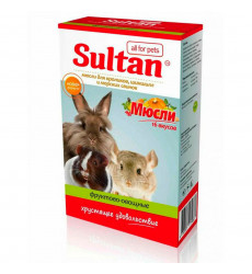 Султан Мюсли Для Кроликов, Шиншилл и Морских Свинок 200г 