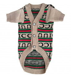 Кардиган Pet Fashion (Пет Фешн) Стиляга M Бежевый