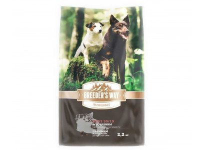 Сухой Корм Zoogurman (Зоогурман) Mini Breeder`S Way 30/15 Для Собак Мелких Пород Говядина 2,2кг 2454