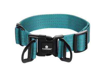 Ошейник Flamingo (Фламинго) Zorba M 40-55см/32мм Fl521703 Бирюзовый 