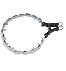 Ошейник Дарэленд Классика Строгий Пластинчатый с Фастексом Цинк 12зв 50см*22мм*1,5мм 490908 