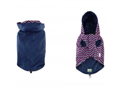 Ветровка Св11сн-Хс Favorite (Фэйворит) №1 с Капюшоном Xs 28см Двусторонняя Темно-Синяя