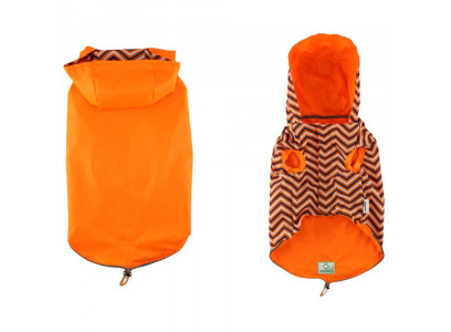 Ветровка Св11ор-Хл Favorite (Фэйворит) №1 с Капюшоном Xl 51см Двусторонняя Оранжевая