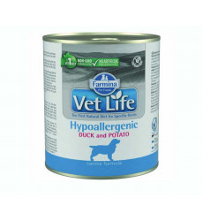 Консервы Farmina (Фармина) Vet Life Dog Hypoallergenic Duck&Potato Для Собак При Аллергии Утка и Картофель 300г 102802
