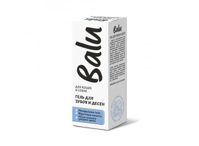 Гель Balu (Балу) Для Зубов Десен для Кошек и Собак 30мл 