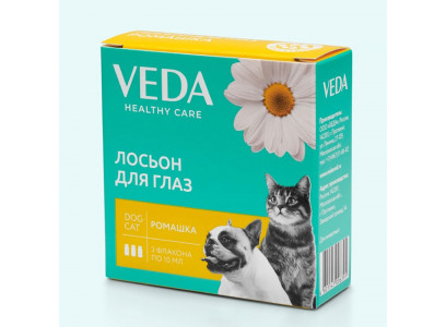 Фитоэлита Ромашка Лосьон Для Глаз Для Кошек и Собак 10мл 3фл Veda (Веда) 