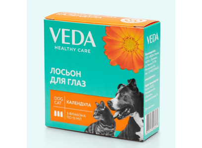 Фитоэлита Календула Лосьон Для Глаз Для Кошек и Собак 10мл 3фл Veda (Веда) 