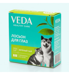 Лосьон Для Глаз Для Кошек и Собак Фитоэлита Зеленый Чай 10мл 3фл Veda (Веда) 