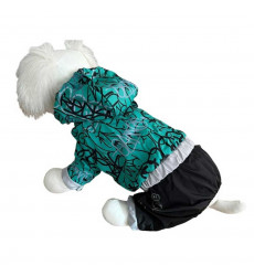 Дождевик Pet FAshion (Пет Фешн) Для Собак Графити 20 Зеленый