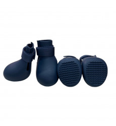 Сапоги Для Собак Средних Пород Pet Fashion (Пет Фешн) Резиновые L Синий 6,5*7,5см