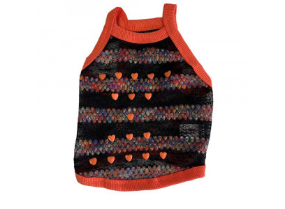 Майка Pet Fashion (Пет Фешн) Для Собак Лямур Сердечко 16 Коралл