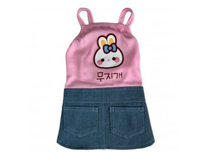 Платье Pet Fashion (Пет Фешн) Джинс Xl Розовый