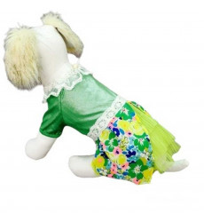 Платье Pet Fashion (Пет Фешн) Для Собак Лайм M