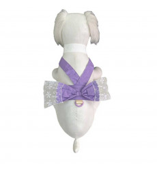 Шлейка Pet Fashion (Пет Фешн) Для Собак Бантик L Сирень 
