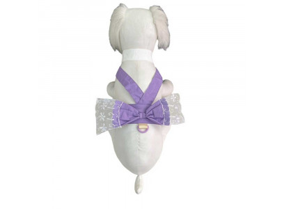 Шлейка Pet Fashion (Пет Фешн) Для Собак Бантик L Сирень 