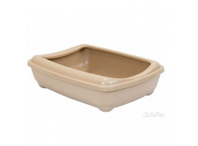 Туалет для Кошек с Рамкой Глубокий 50*38*13см Rp2909 