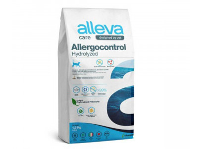 Лечебный Сухой Корм Alleva (Аллева) Care Cat Allergocontrol Для Кошек При Пищевой Непереносимости 1,5кг 102698